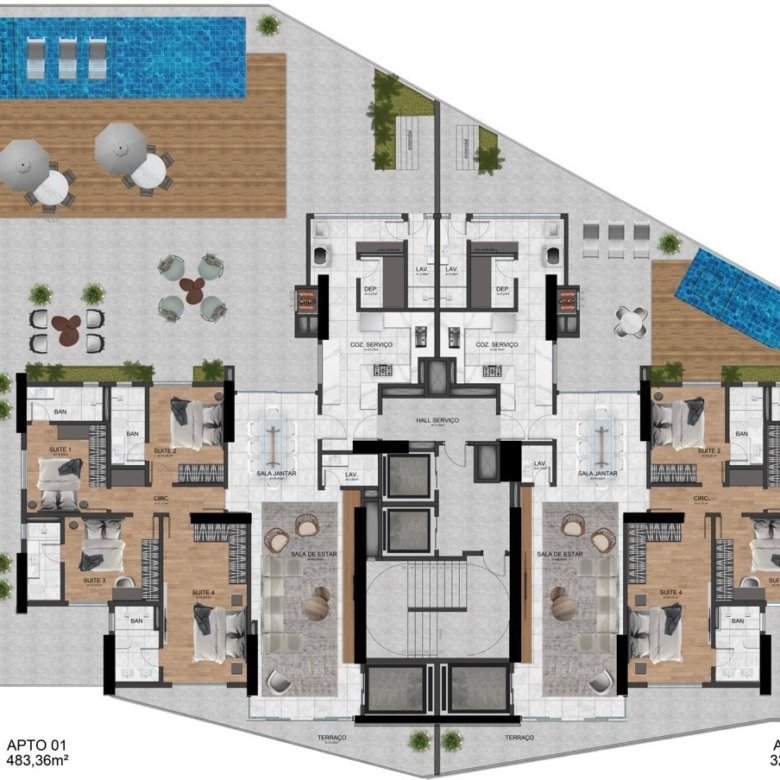 Celina Garden Residence Balneário Camboriú