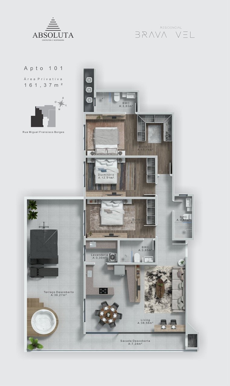 Brava Vel Residence Praia Brava Itajaí