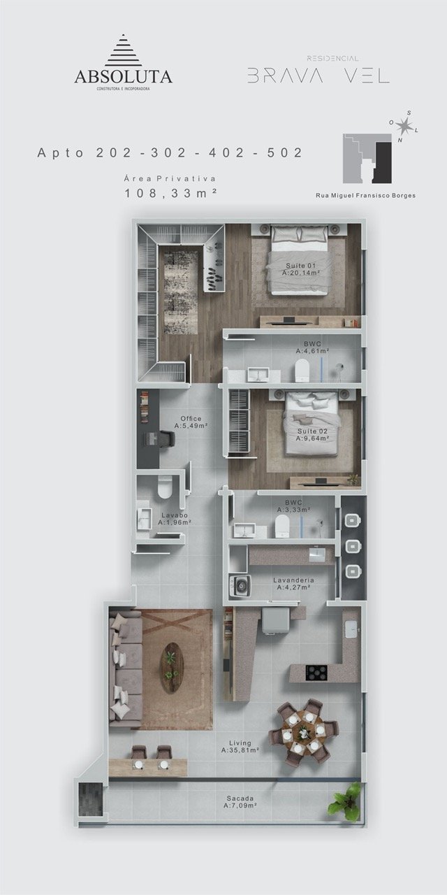 Brava Vel Residence Praia Brava Itajaí