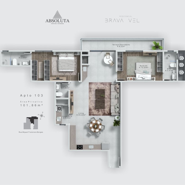 Brava Vel Residence Praia Brava Itajaí