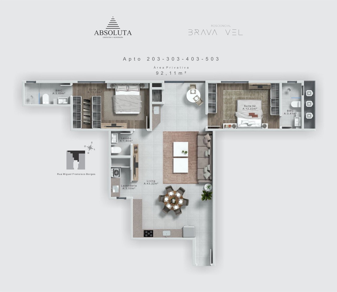 Brava Vel Residence Praia Brava Itajaí