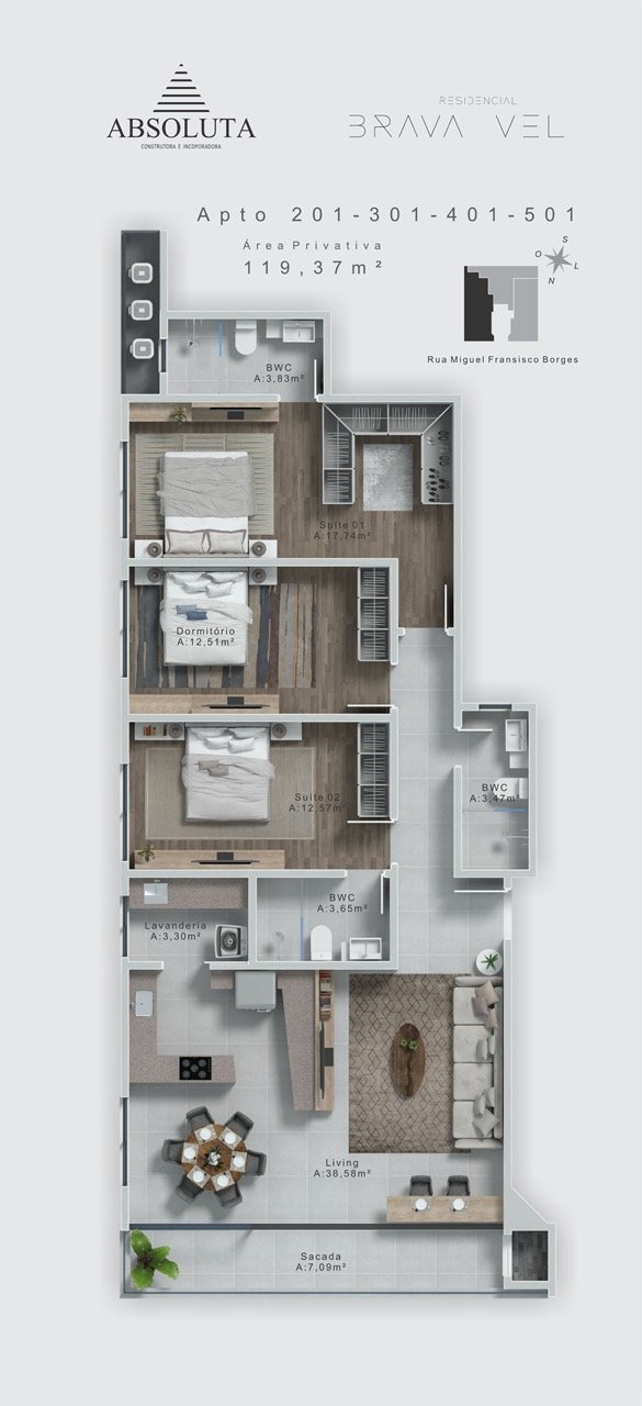 Brava Vel Residence Praia Brava Itajaí