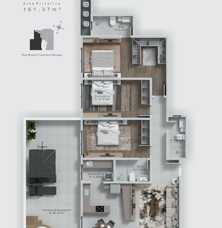 Brava Vel Residence Praia Brava Itajaí
