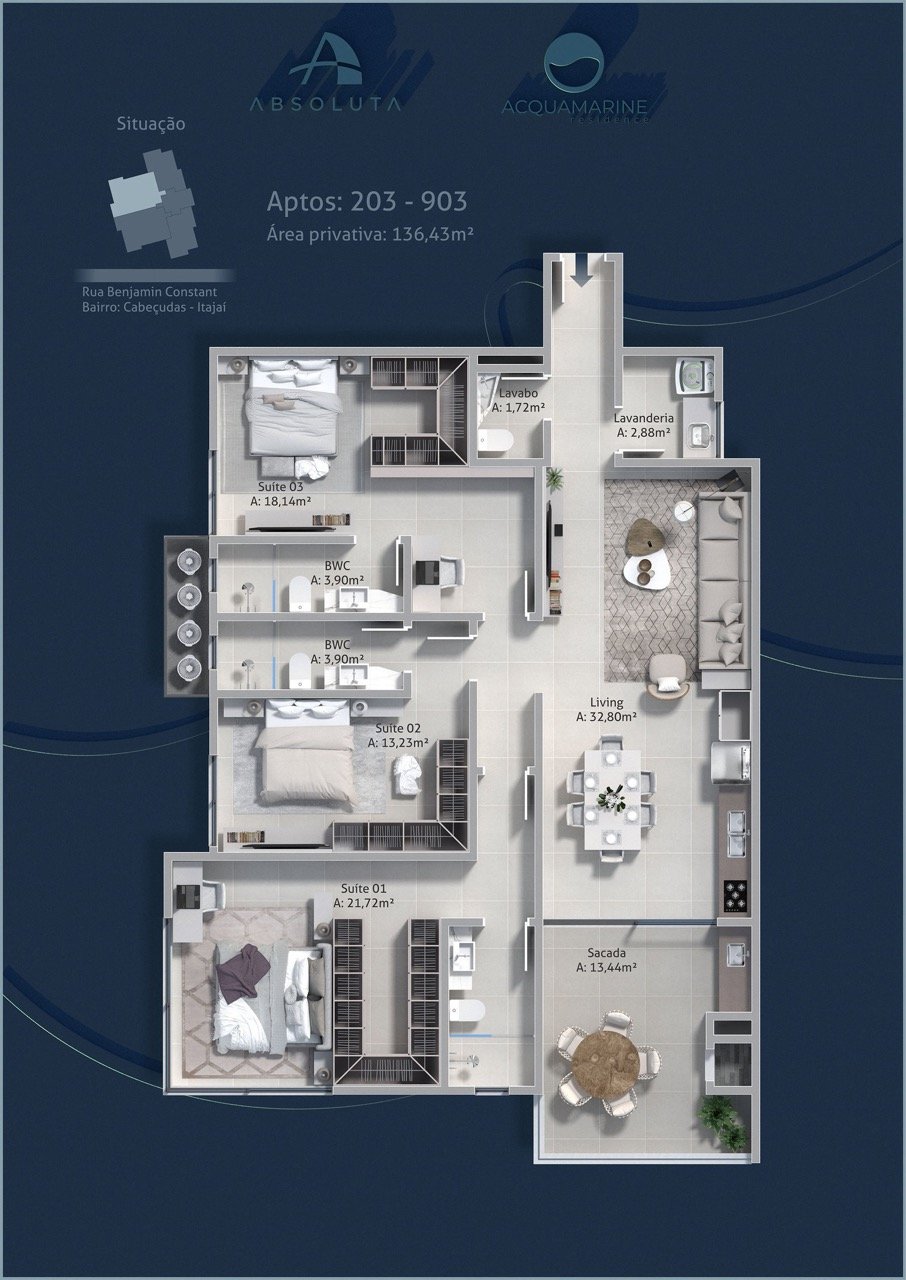 Acquamarine Residence Cabeçudas Itajaí