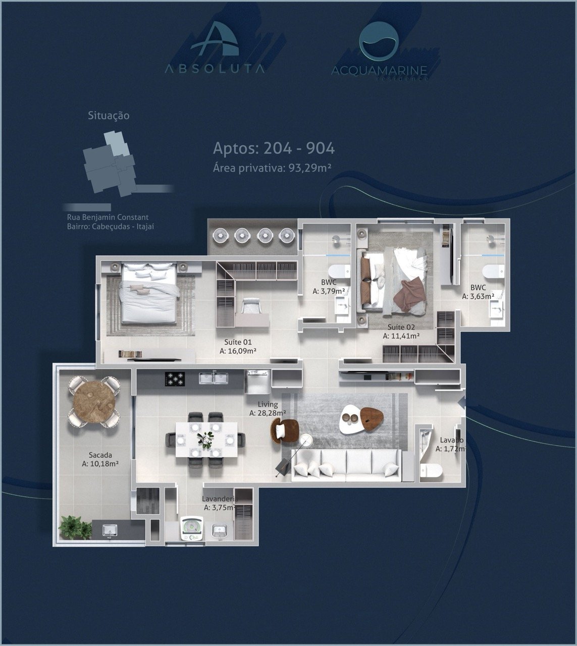 Acquamarine Residence Cabeçudas Itajaí