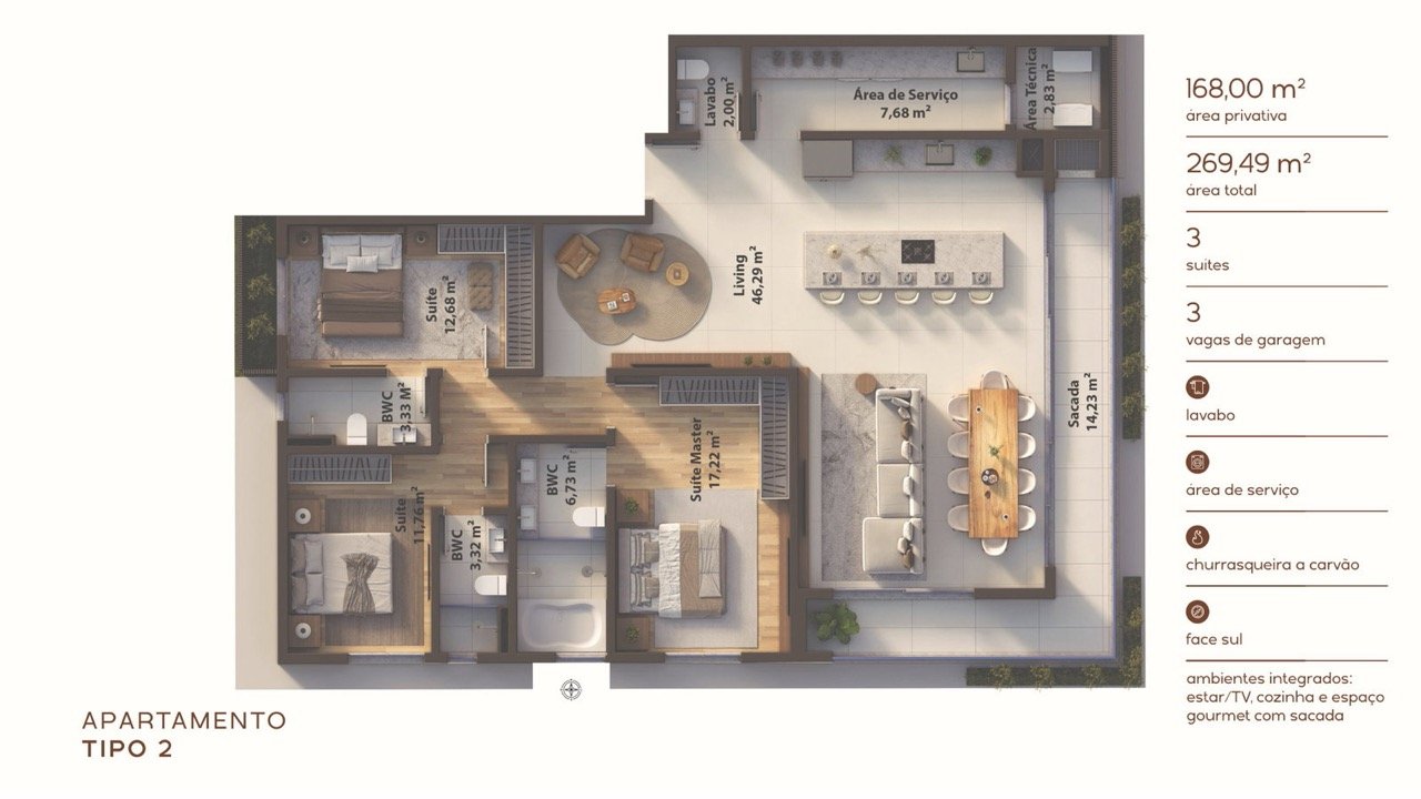 Aura Living Home Praia Brava Itajaí