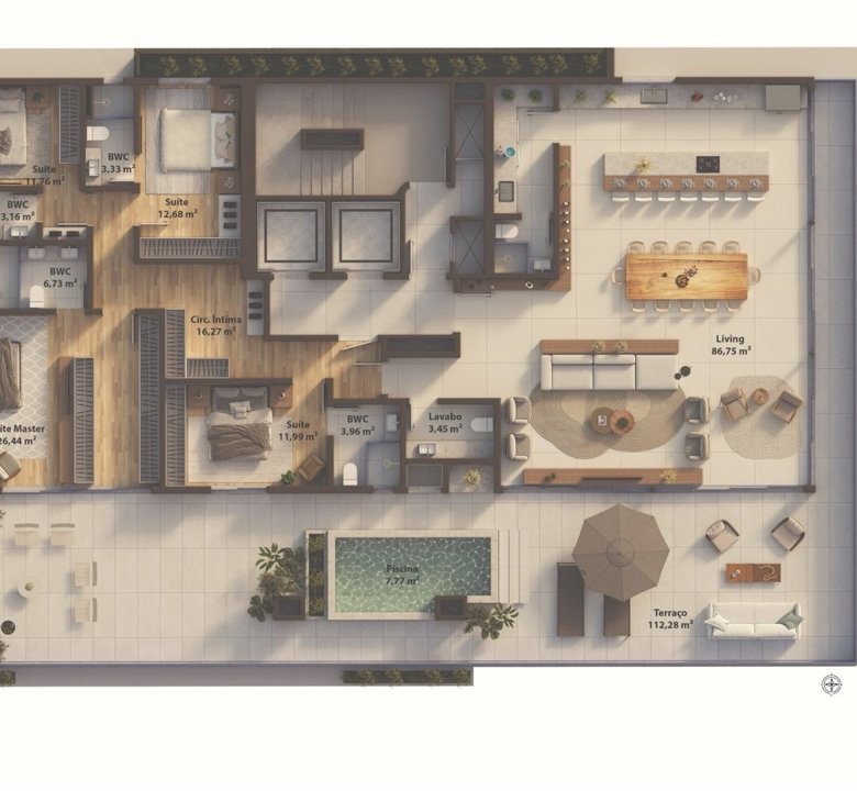 Aura Living Home Praia Brava Itajaí