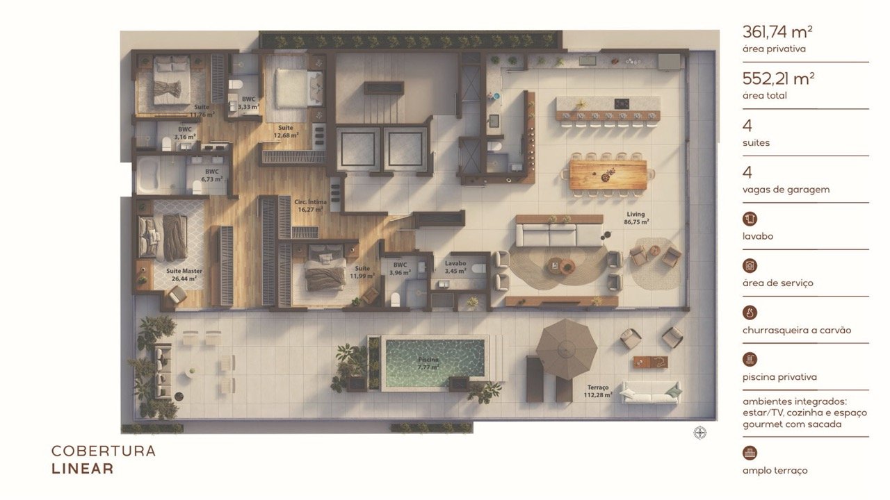 Aura Living Home Praia Brava Itajaí